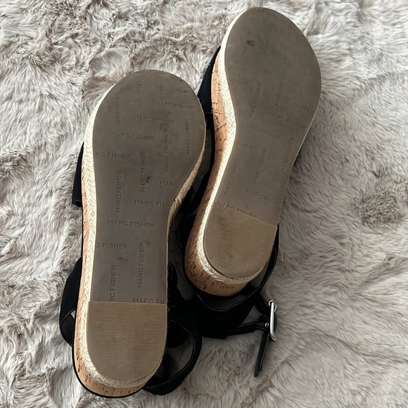 Marc Fisher Wedge Platform Sandals - Picture 6 of 8